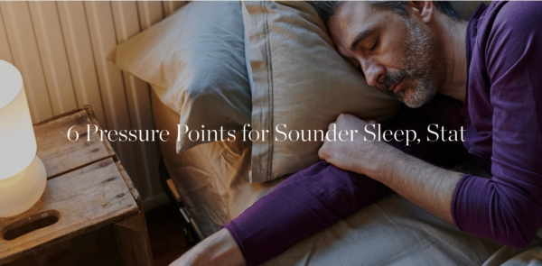 6 Acupuncture Points for Sounder Sleep